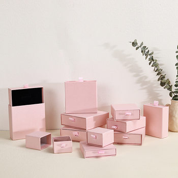 Drawer box jewelry box jewelry box pendant necklace ring earrings bracelet storage gift box
