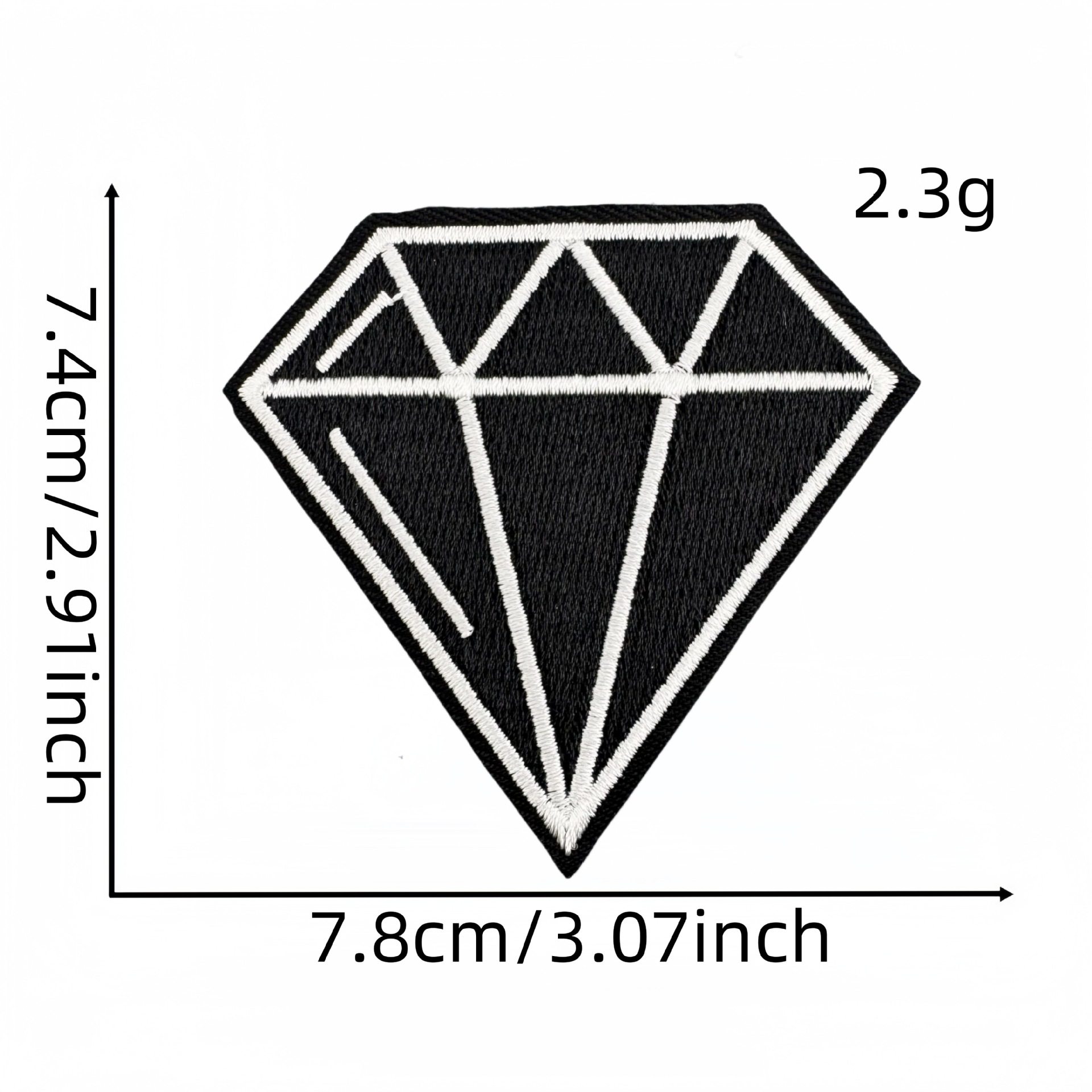 トレンドの英語布ステッカー 33#