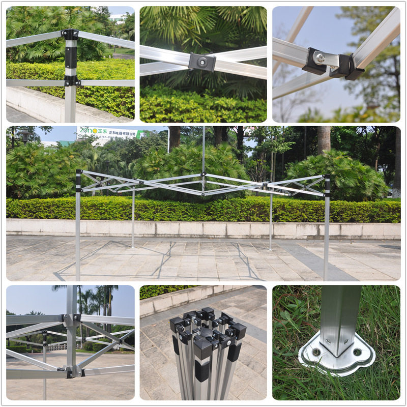 跨境外贸户外活动广告帐篷3x3米批发四角折叠遮阳棚雨棚印刷定制