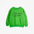Mini letter green sweatshirt
