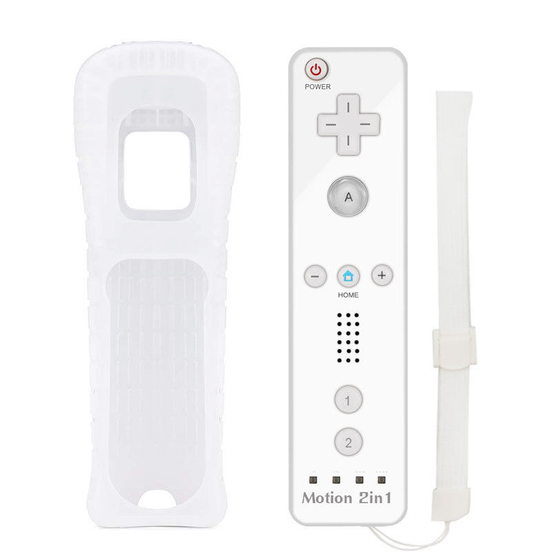 Factory direct wii neutral built-in accelerator straight handle two-in-one game handle foreign trade hot products