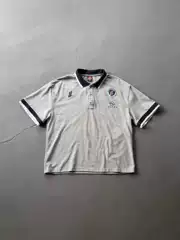Ultralight American Retro Street Team Champion Embroidered Polo Shirt Short-Sleeved T-Shirt Trendy Brand Summer Tee