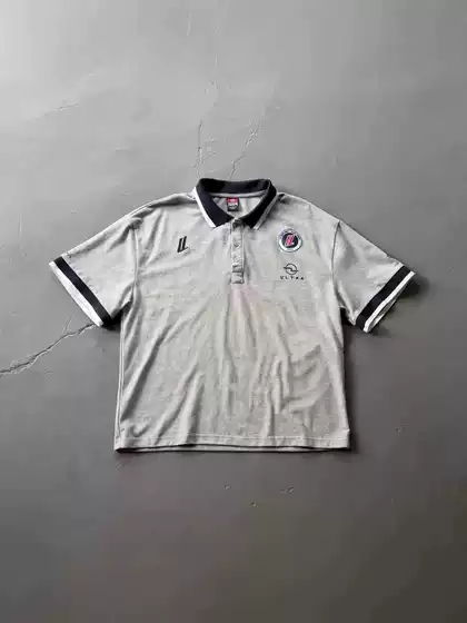 Ultralight American Retro Street Team Champion Embroidered Polo Shirt Short-Sleeved T-Shirt Trendy Brand Summer Tee