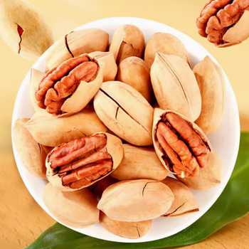 Pecans with Creamy Flavor, Easy-To-Peel Dried Fruit Snacks, New Year's Goods, Roasted Nuts, Hand-Peeled Dried Fruits