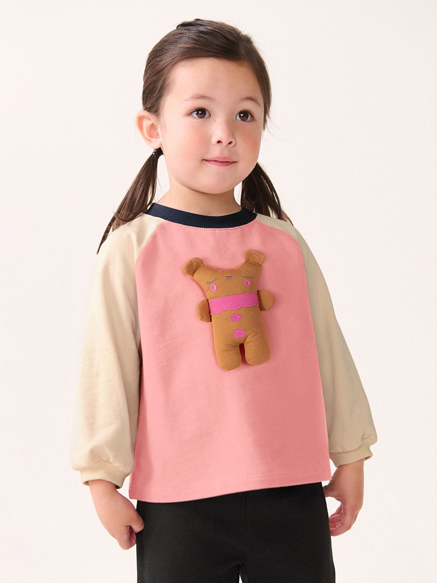 Style Girls' Set, Cartoon Cute Kids' Outfit, Autumn Baby Wear