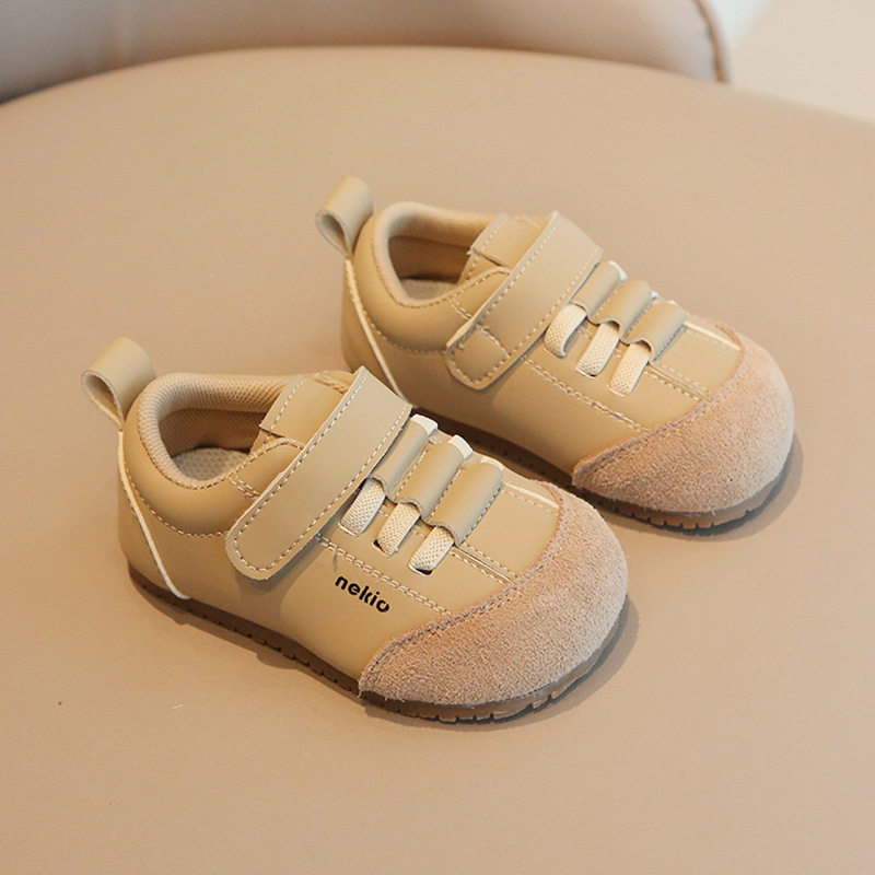 Baby Shoes Autum Soft-Soled Kidsren's Shoes 1-2--3 Years Old Male and Female Baby Fashion Sports Shoes Non-Slip Toddler Shoes