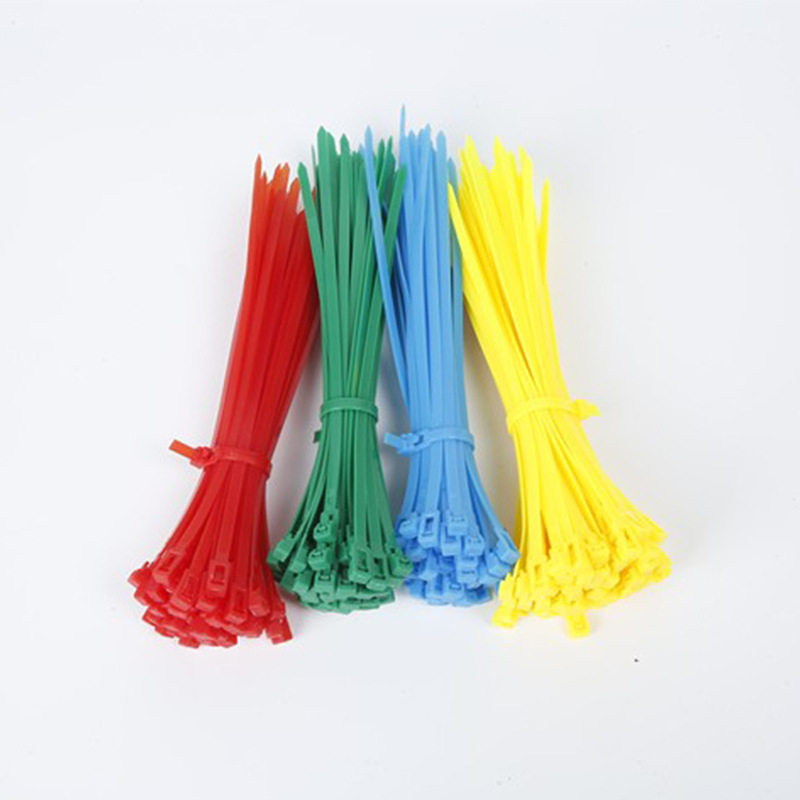 Removable reusable buckle nylon cable tie plastic strap fixed buckle binding loose cable tie wholesale