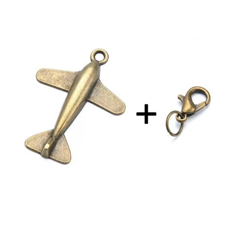 Retro Traveler Notebook Pendant Elastic Band Alloy Silver-Plated DIY Ready-Made Necklace