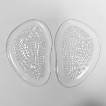 Transparent GEL Granular Forearhead Pad Soft Pain-proof Non-slip Front Half Pad Half Size Pad High Heel Insole Source Factory