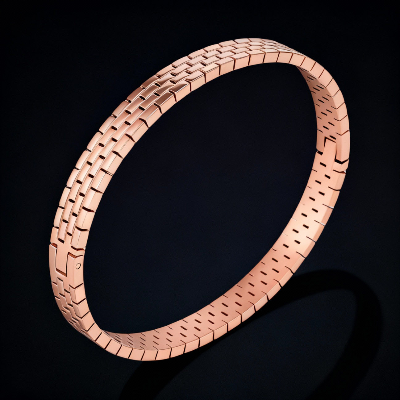 钛钢手镯女生高级感小众满天星不掉色镶钻精致排钻ins风满钻手环