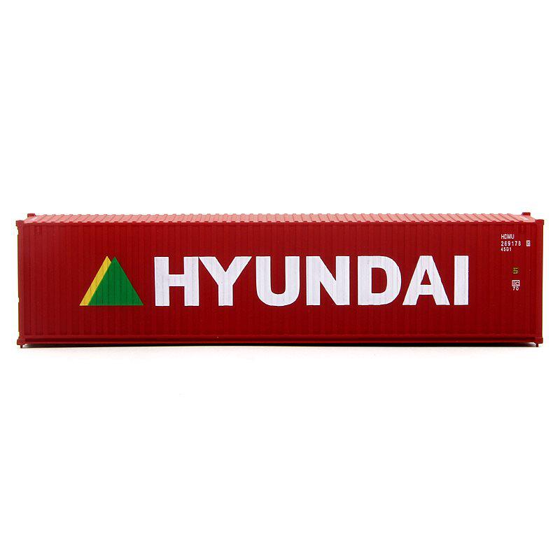 1场景车辆配件沙盘模型花园铁路尺火车货柜比例4087集装箱