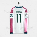 2026/27 real madrid home long sleeve custom jersey #11 star + champions league armband
