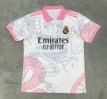 2526 real madrid pink dragon pattern