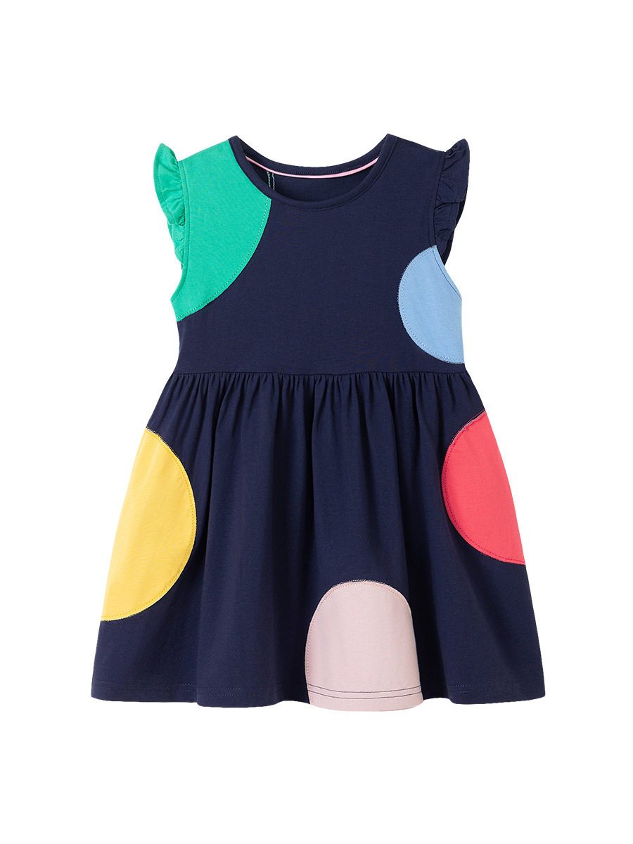 Girls' Summer Dress Direct from Factory, Casual Kids' Dress