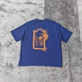 Short-sleeved t-shirt / blue [ds35#]