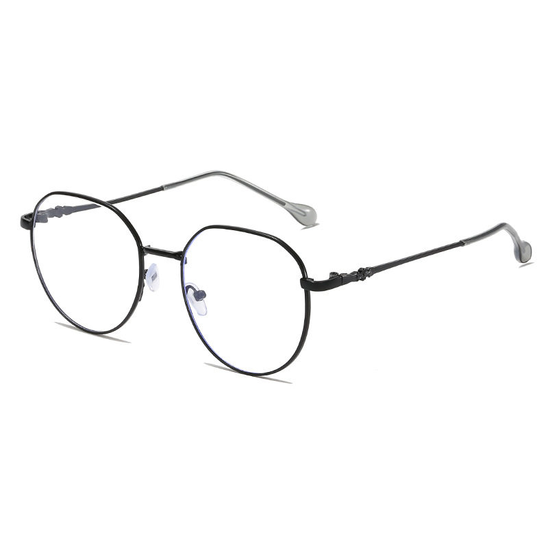 New anti-blue light square glasses TikTok same style plain beauty artifact popular Net red glasses frame female Korean style fashion glasses