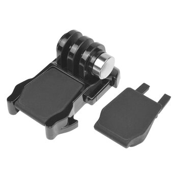 Black Knight Action Camera Accessories Suitable for Gopro13 Chest Strap Small Helmet Base Silicone Pad Movable Base