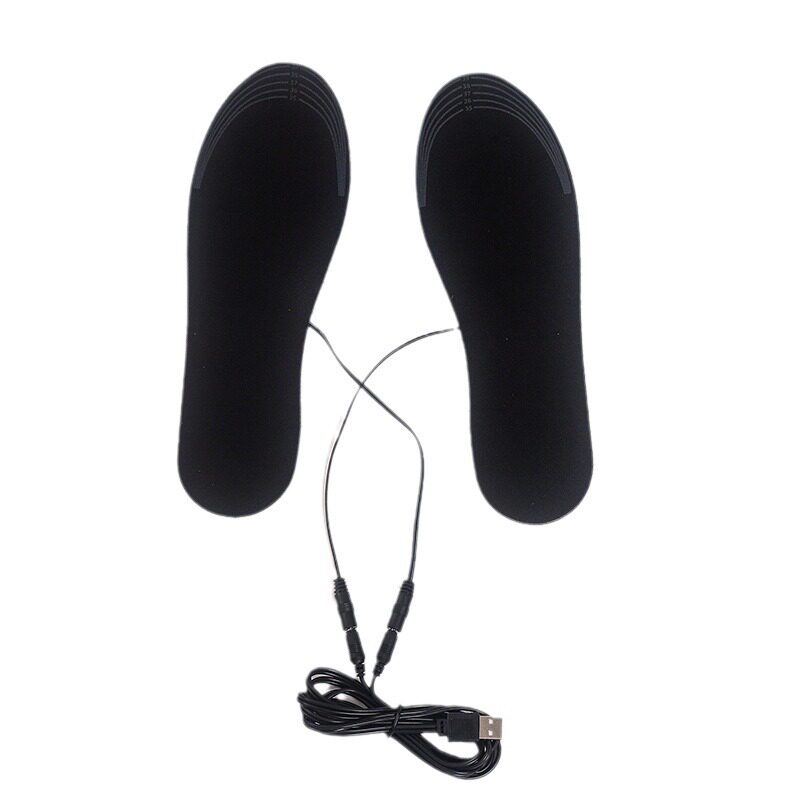 Factory Direct Supply of Heating Insoles USB Heating Insoles Washable Size Can Be Cut Eva Heated Insoles for Men and Women