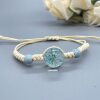 Eternal Flower Dried Flower Gipsophila Bracelet for Women Online Popular Student Fresh and Fresh Girlfriend Hand-woven Adjustable Bracelet Gift