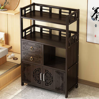 Tea Side Cabinet, Living Room, Sofa, Corner Table, Tea Cabinet, Tea Set, Tea Display Rack, Storage Rack, Chinese Tea Table, Coffee Table