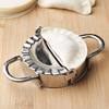 Household Dumpling Making Artifact Stainless Steel/Plastic Dumpling Mold Kneading Dumpling Making Tools for Lazy People