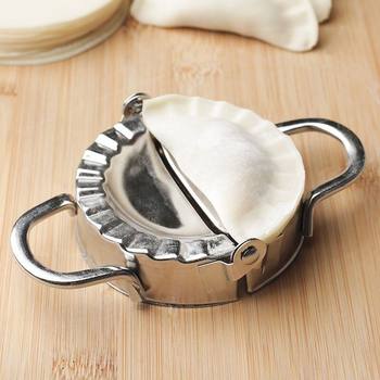 Household Dumpling Making Artifact Stainless Steel/Plastic Dumpling Mold Kneading Dumpling Making Tools for Lazy People