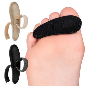Single hole toe splitter hallux valgus hammer toe bending orthopedic support pad overlapping toe clip foot adjustable separator