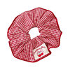 Extra Large Retro Red Plaid Hair Band for Women, Flower Rubber Band, Hair Ball, Hair Rope, Hair Rope, Hair Accessories