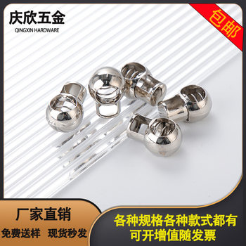 Wholesale metal button spring buckle elastic adjustable button stop rope buckle pig nose buckle down jacket Bell Buckle now