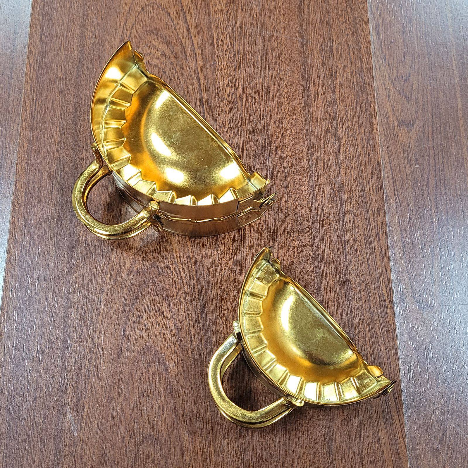 Wholesale 304 Stainless Steel Dumpling Maker Manual Dumpling Press Dumpling Tool Creative Dumpling Mold Dumpling Maker