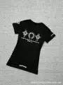 Medieval three-yuan v-neck [black]