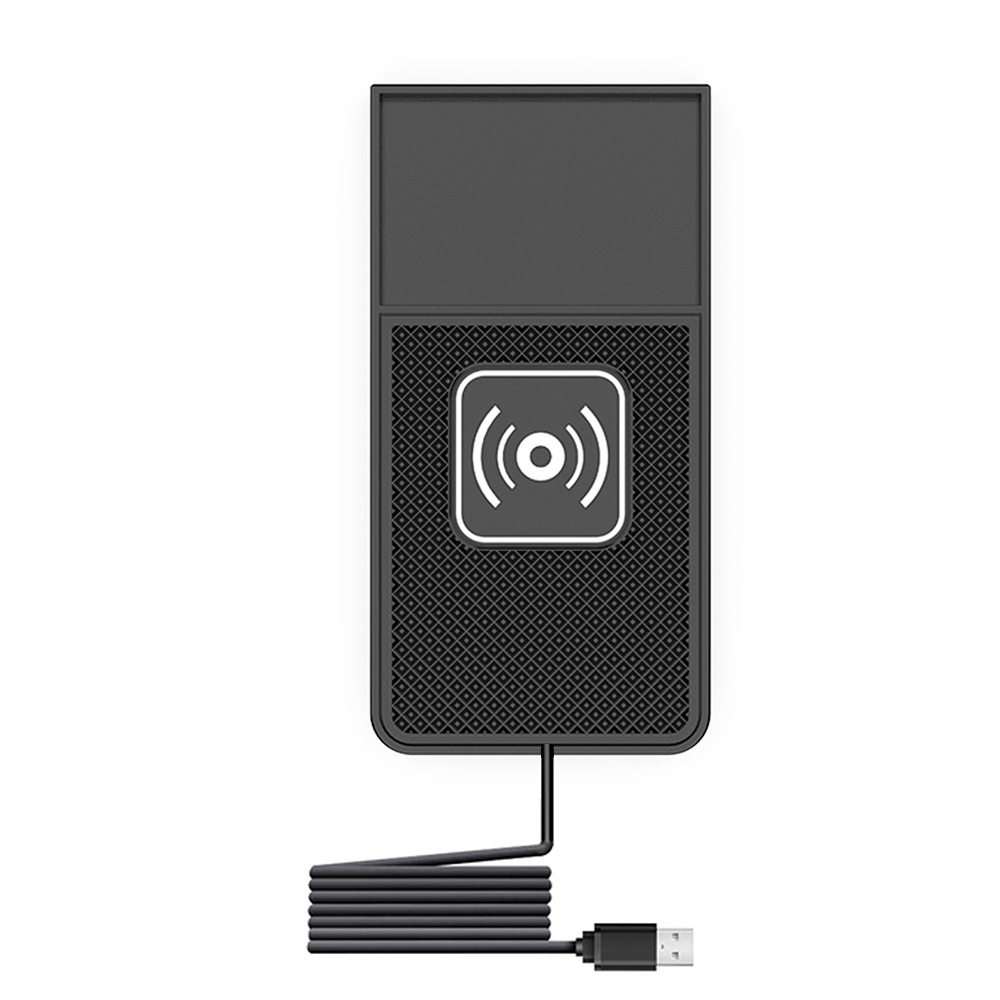 Car wireless charging modification anti-slip mat charging board car wireless charging mobile phone flash charging foreign trade cross-border intelligent induction