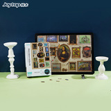 Joytop luminous puzzle 500 штук люминесцентной головоломки - ценная серия декоративных картин маслом с подарочной коробкой в виде фоторамки
