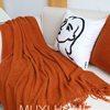 Morandi Knitted Blanket B&B Bedside Towel Blanket Decorative Towel Living Room Nap Blanket Light Luxury Sofa Blanket
