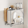 Kitchen Knife Rack Storage Rack Countertop Multi-Functional Chopstick Cage Kitchen Knife Cutting Board Integrated Knife Storage Box
