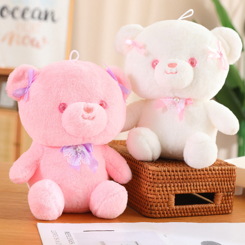 40厘米12寸大号毛绒玩具地推礼品娃娃婚礼互动公仔玩具活动定logo