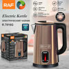 Raf European and American Cross-Border Electric Water Kettle Stainless Steel Household Commercial Thermal Insulation Water Kettle Automatic Power Off Large Capacity