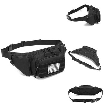 New Factory Direct Sales Sports Outdoor Waist Bag Multi-Functional Tactical Waist Bag Diagonal Mobile Phone Bag Accessories Tool Waist Bag