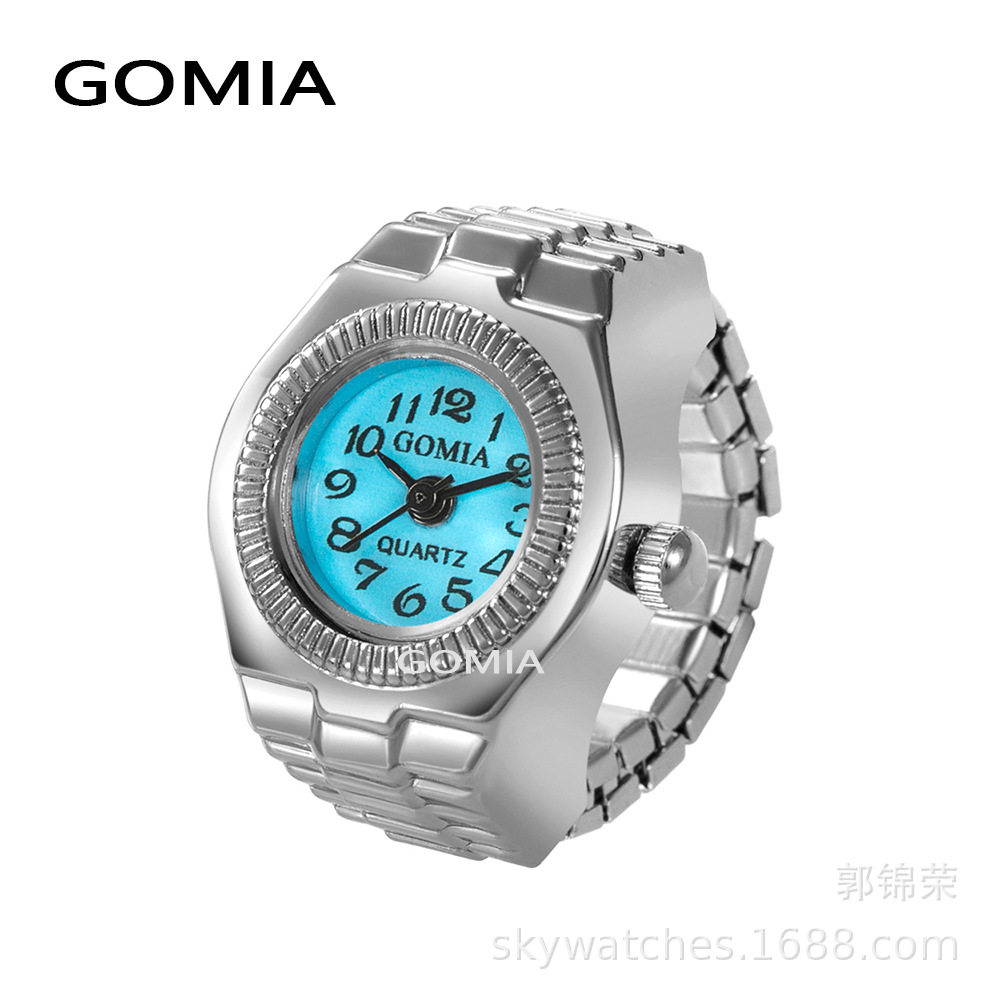 wish/速卖通/EB热销铆钉桃心复古八角戒指表爆款推荐手表批发