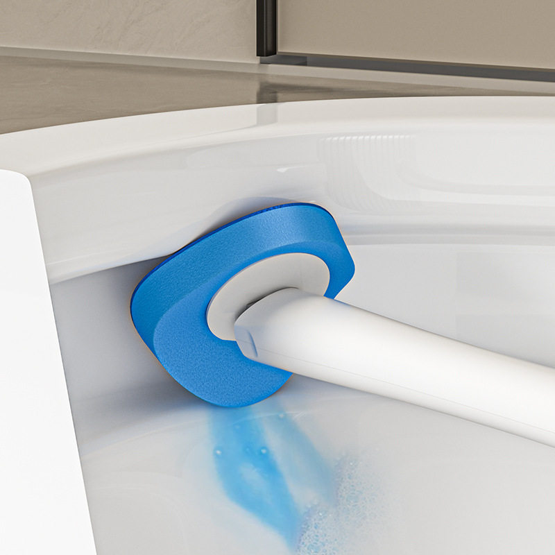Suction Cup Disposable Toilet Brush Wall-mounted Rotatable Household Toilet Toilet Cleaning Brush