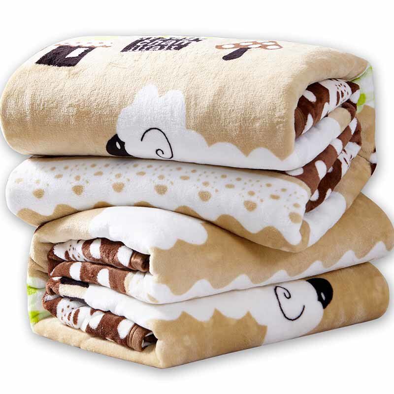 Air Conditioning Blanket Flannel Blanket Single Double Blanket Bed Sheetss
