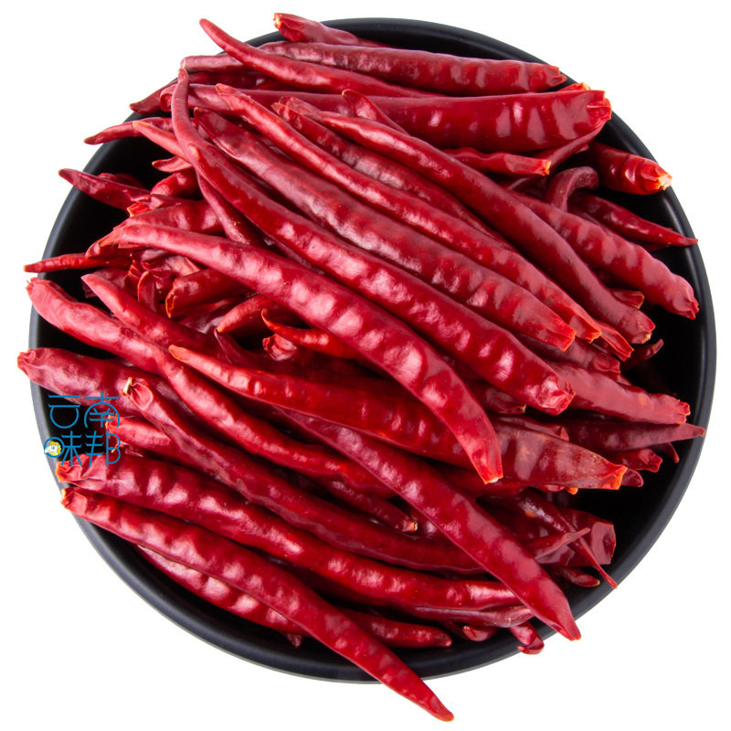Qi Beihou 500g Yunnan Chili Specialty Spicy Dried Bulk Spicy Spices Seasonings Marinade Condiments Wholesale