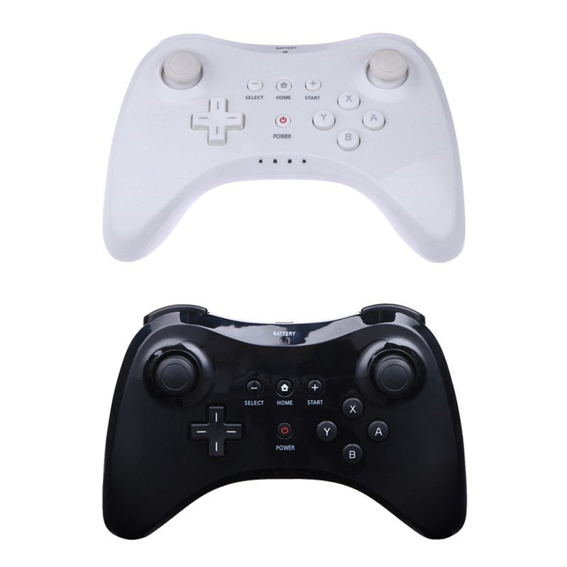 Compatible with Wii U Host Wii U Pro Wireless Bluetooth Gamepad Black White