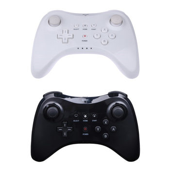Compatible with Wii U Host Wii U Pro Wireless Bluetooth Gamepad Black White
