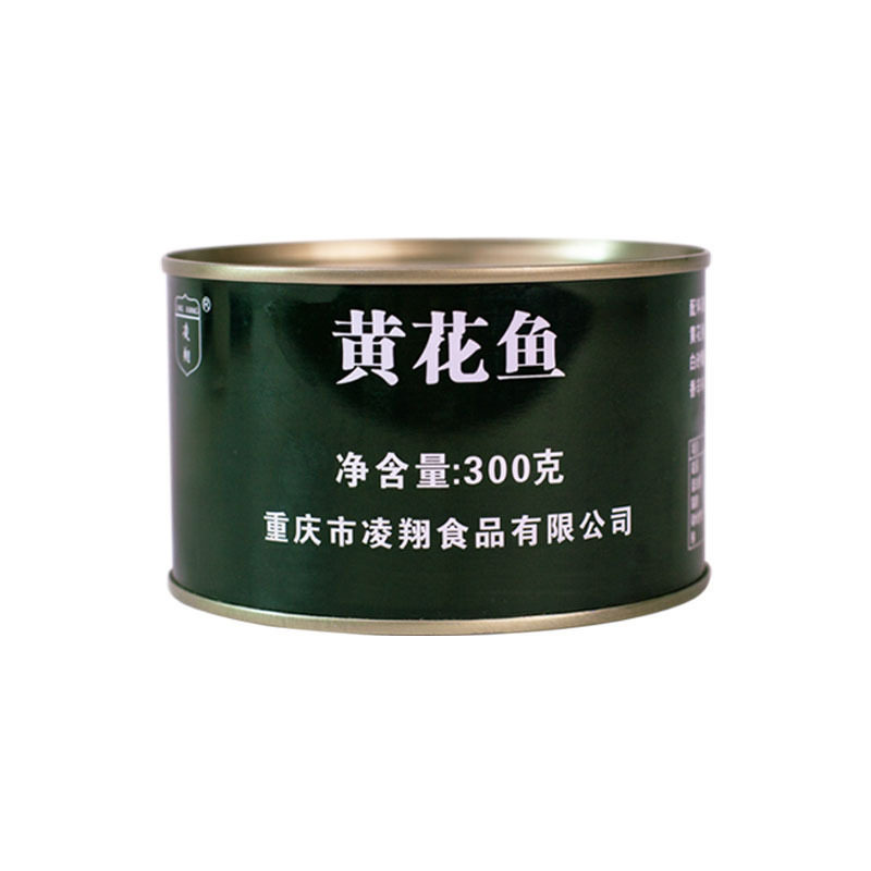 Lingxiang Yellow Croaker Canned 300g Ready-To-Eat Small Yellow Croaker Canned Snacks Crispy Yellow Croaker Canned