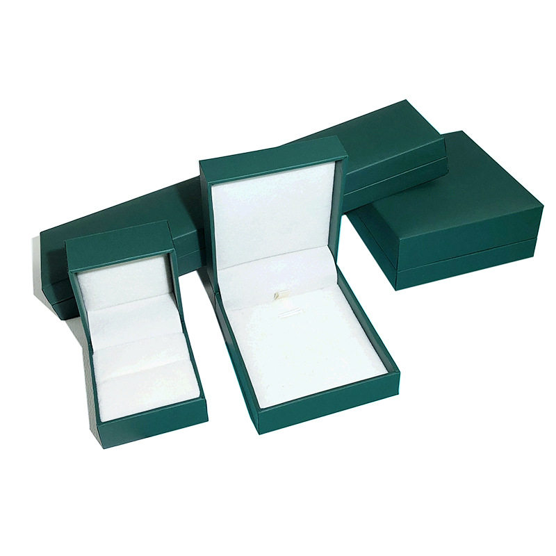Spot Malachite Green Right Angle Jewelry Box Ring Box Pendant Box Jewelry Storage Box Jewelry Box Wholesale