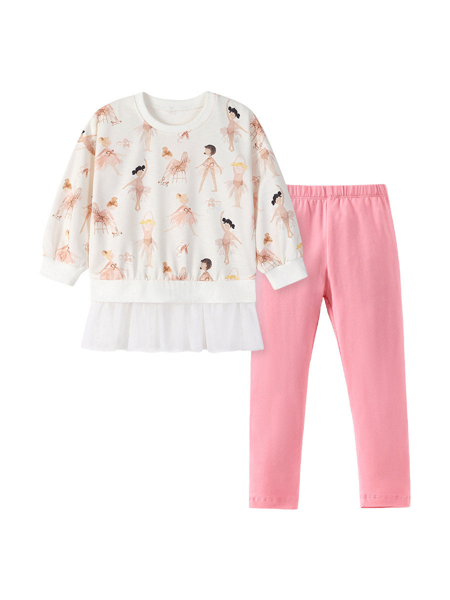 Girls' New Autumn Set Wholesale, Baby Kids' Outfit