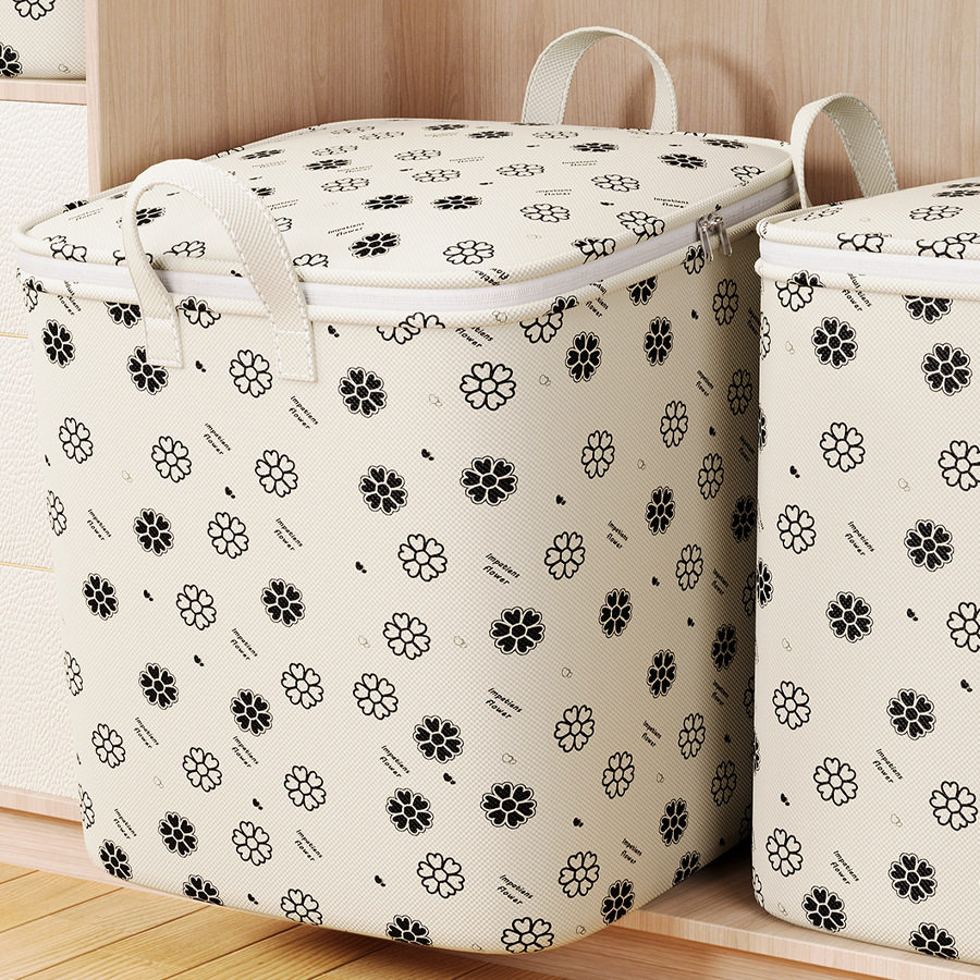 Clothing Storage Box for Home Use, Large Capacity, Extra-Large Wardrobe Organizer, Dustproof Storage Basket, Box, Magic Tool