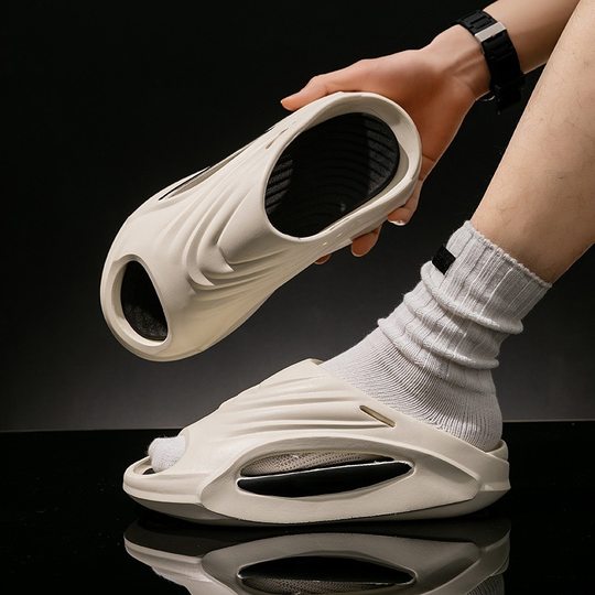 Yasou Outdoor New Cocoon-Breaking Sports Slippers High Elastic Shock Absorbing Summer Outerwear Thick-Soled Basketball Trendy Sandals