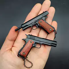 Creative Outdoor Wrench Pendant Multifunctional Edc Alloy 1911 Portable Tool Magazine-Style Bottle Opener Keychain
